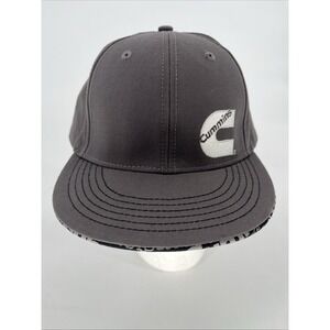 Cummins Hat Baseball Hat Cap Men's Adjustable‎ Gray White Stitch Logo Workwear